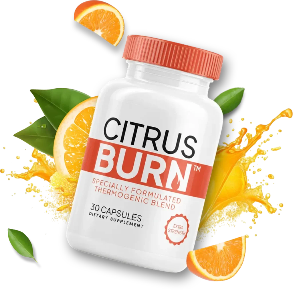CitrusBurn supplement capsules for women over 40 metabolism support